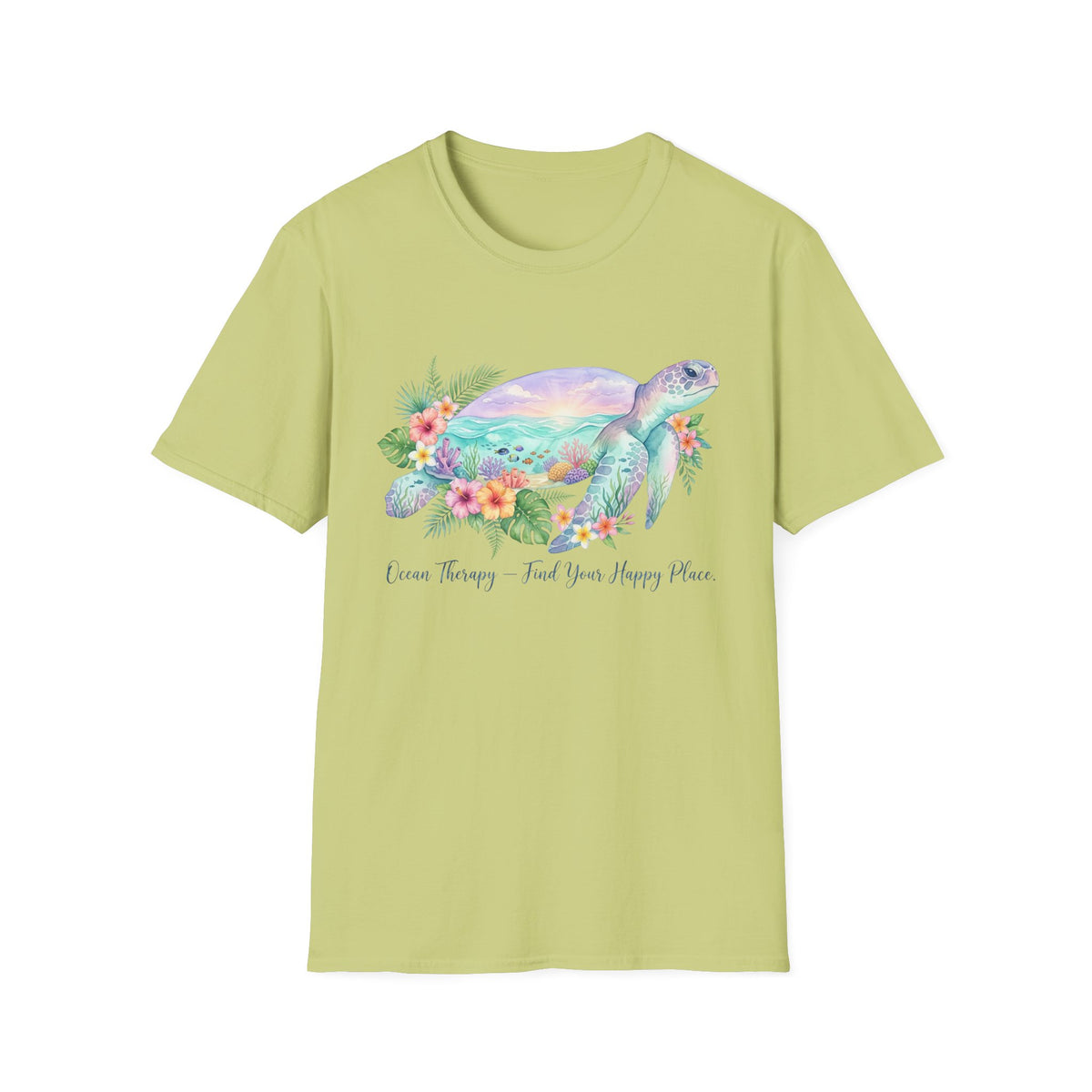 Ocean Therapy Find Your Happy Place T Shirt