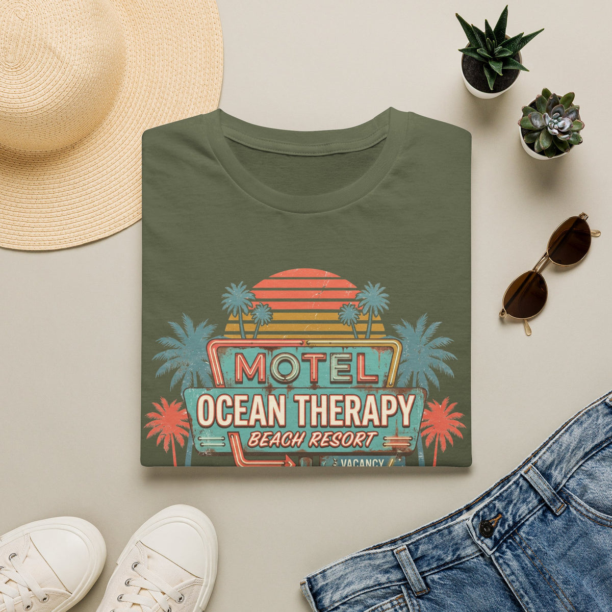 Ocean Therapy Motel T Shirt