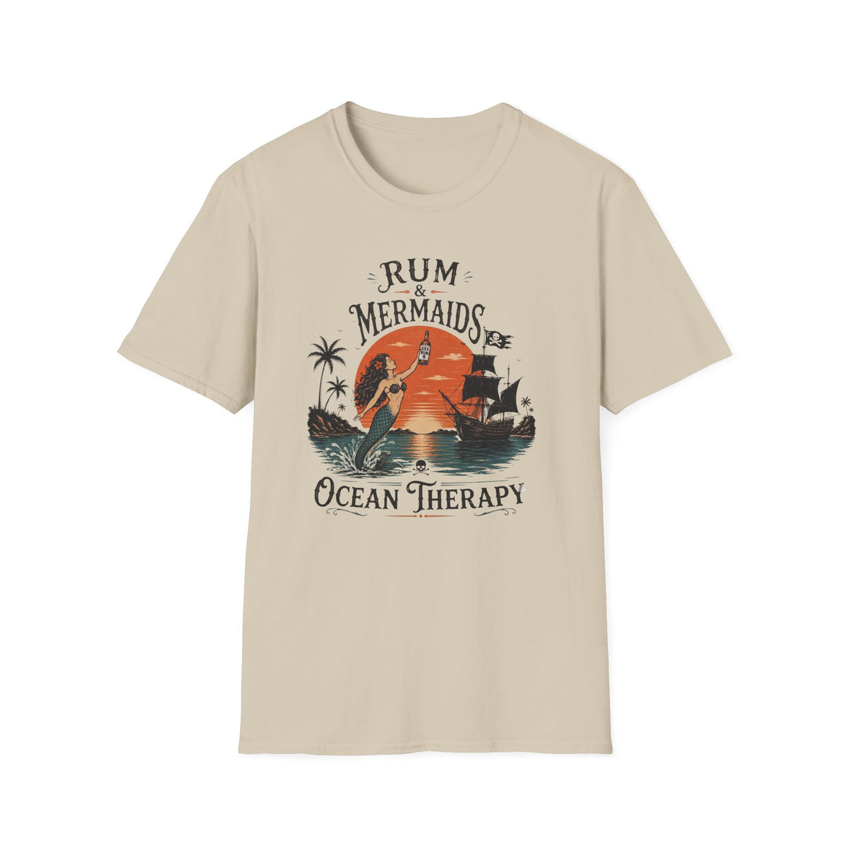 Ocean Therapy Rum & Mermaids T Shirt
