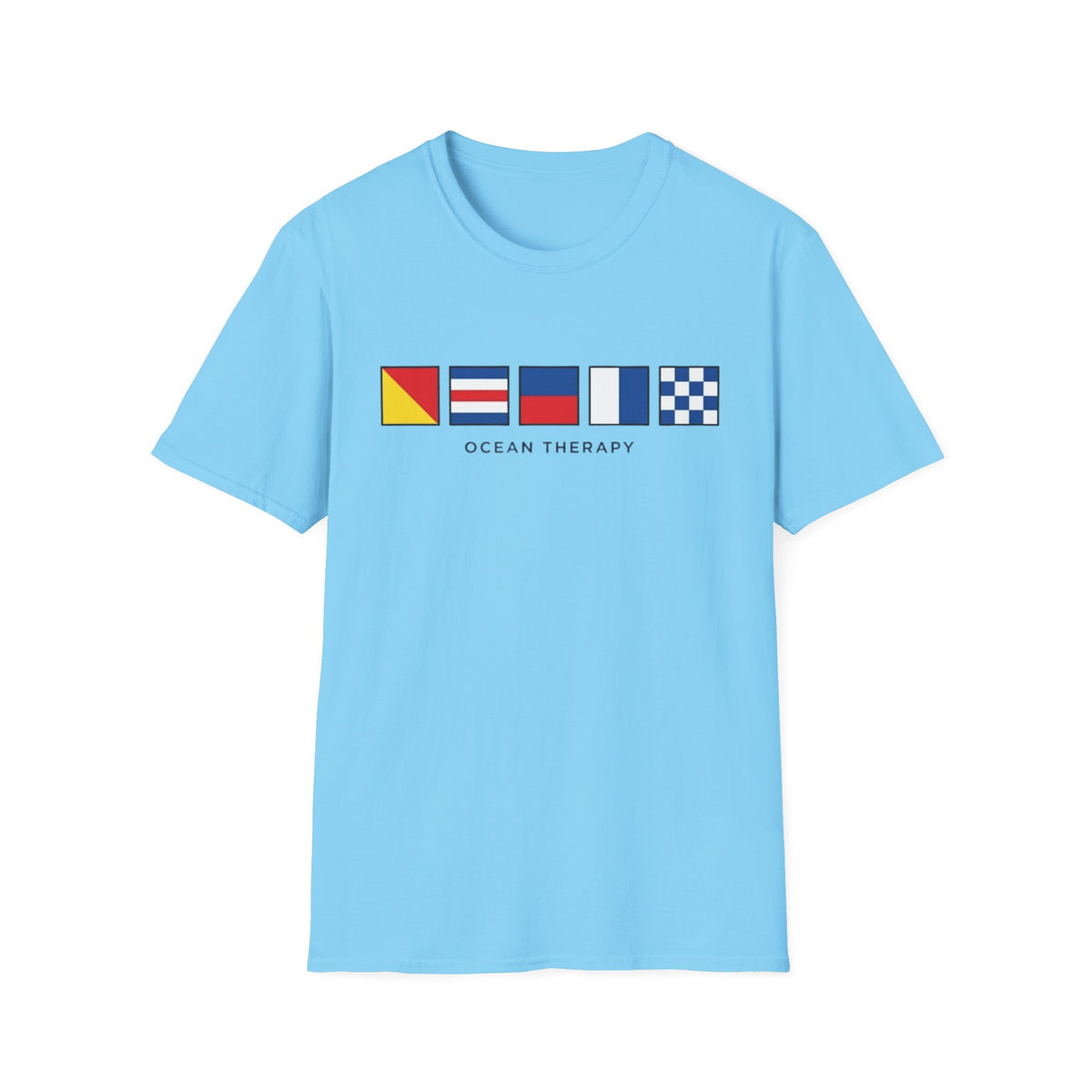Ocean Therapy Nautical Flags T Shirt