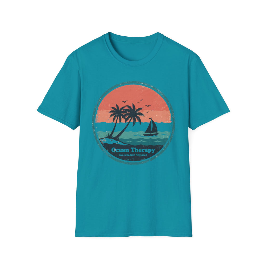 Ocean Therapy No Schedule Required T Shirt
