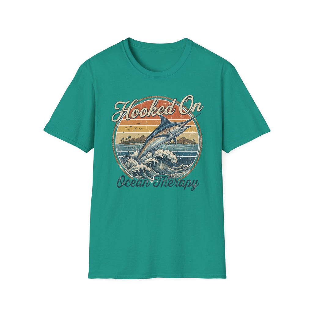 Ocean Therapy Be Where You're Happy T Shirt