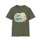 Ocean Therapy Beach Wave T Shirt