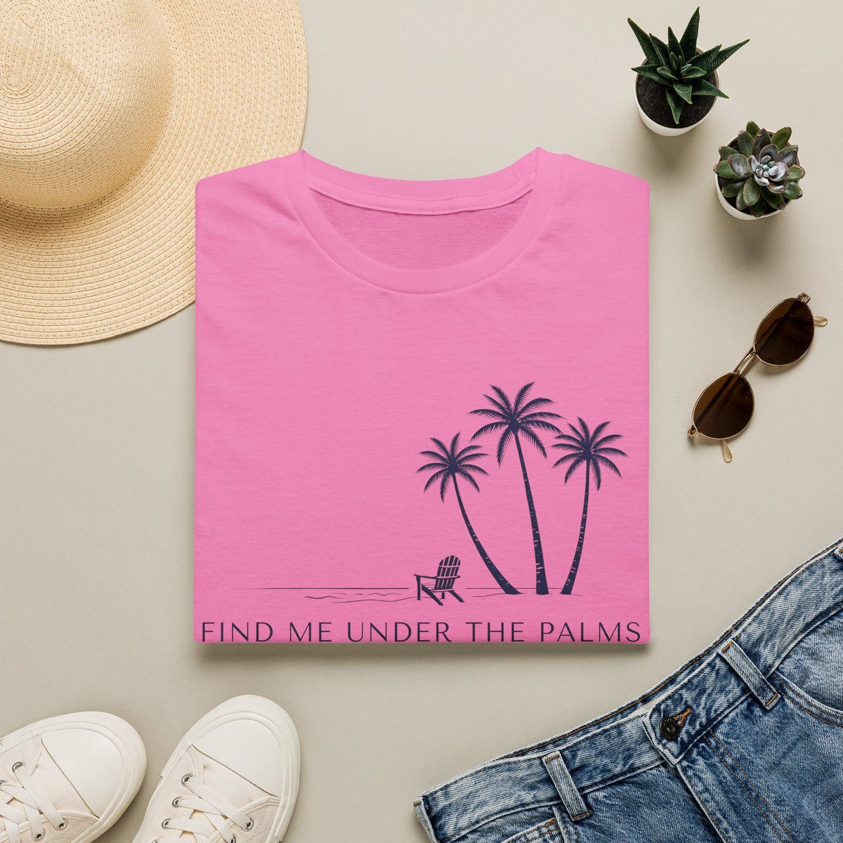 Ocean Therapy Find Me Under The Palms T Shirt