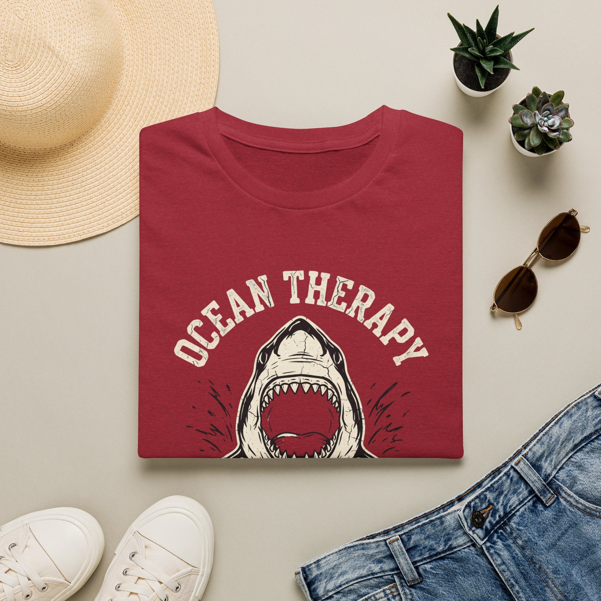 Ocean Therapy Respect The Water T Shirt