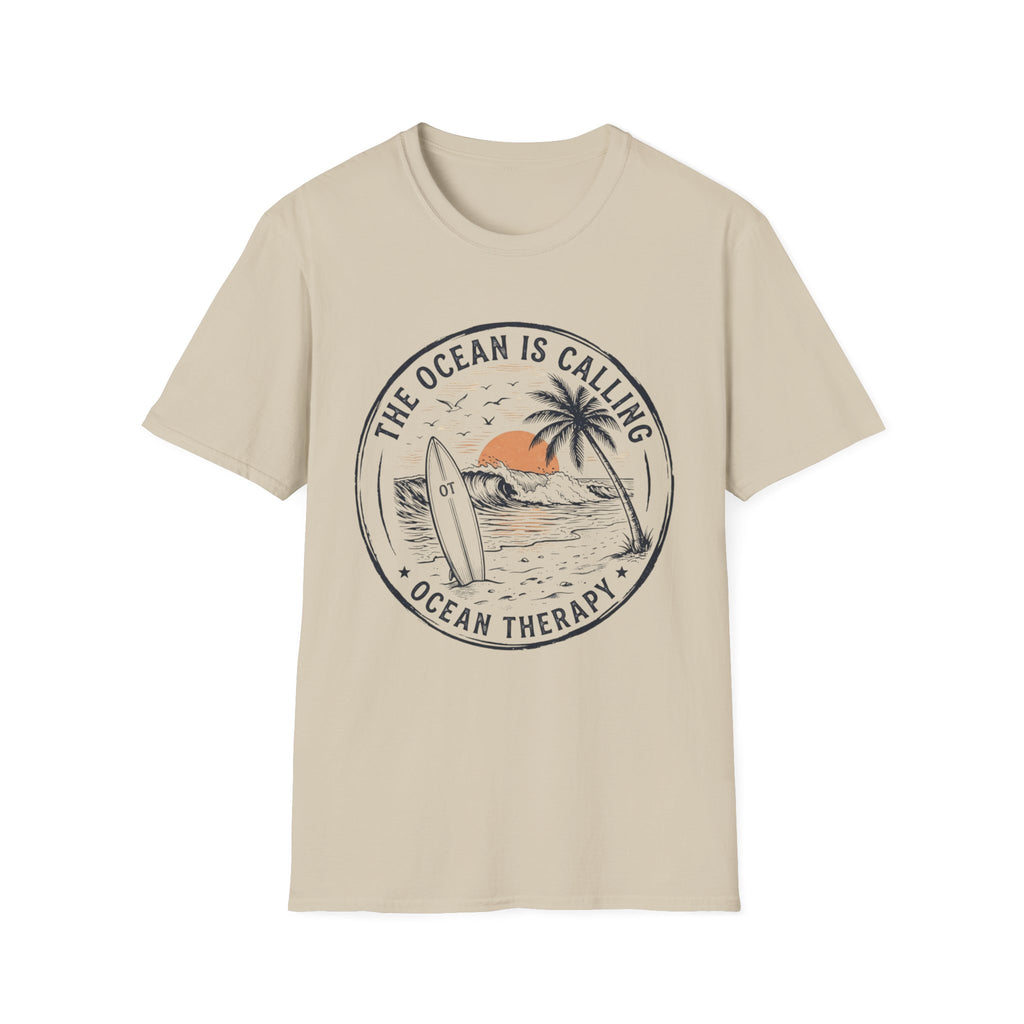 Ocean Therapy The Ocean Is Calling T Shirt