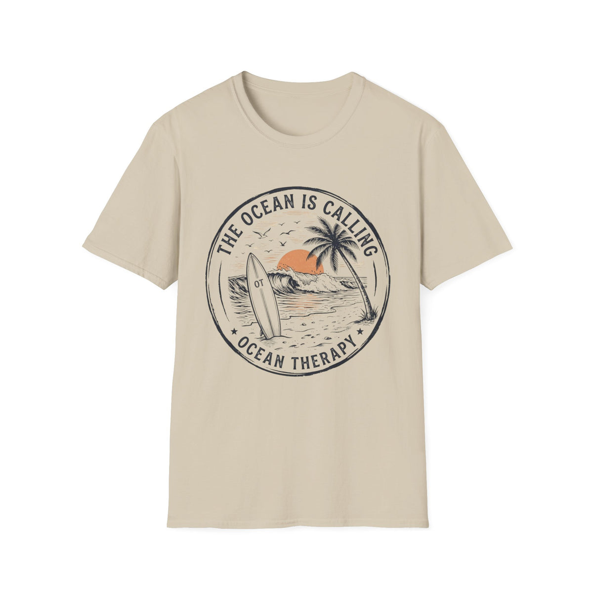 Ocean Therapy The Ocean Is Calling T Shirt