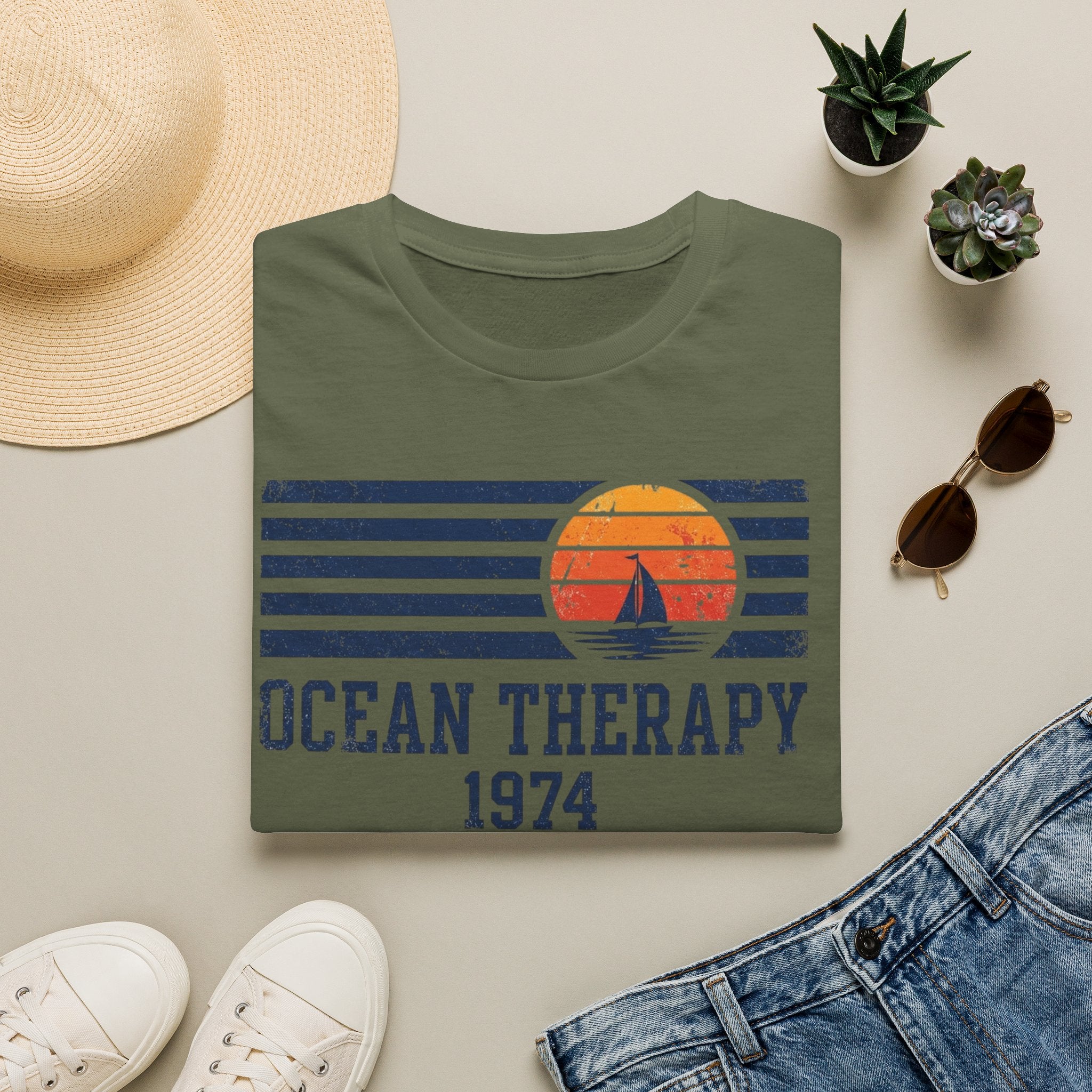 Ocean Therapy 1974 T Shirt