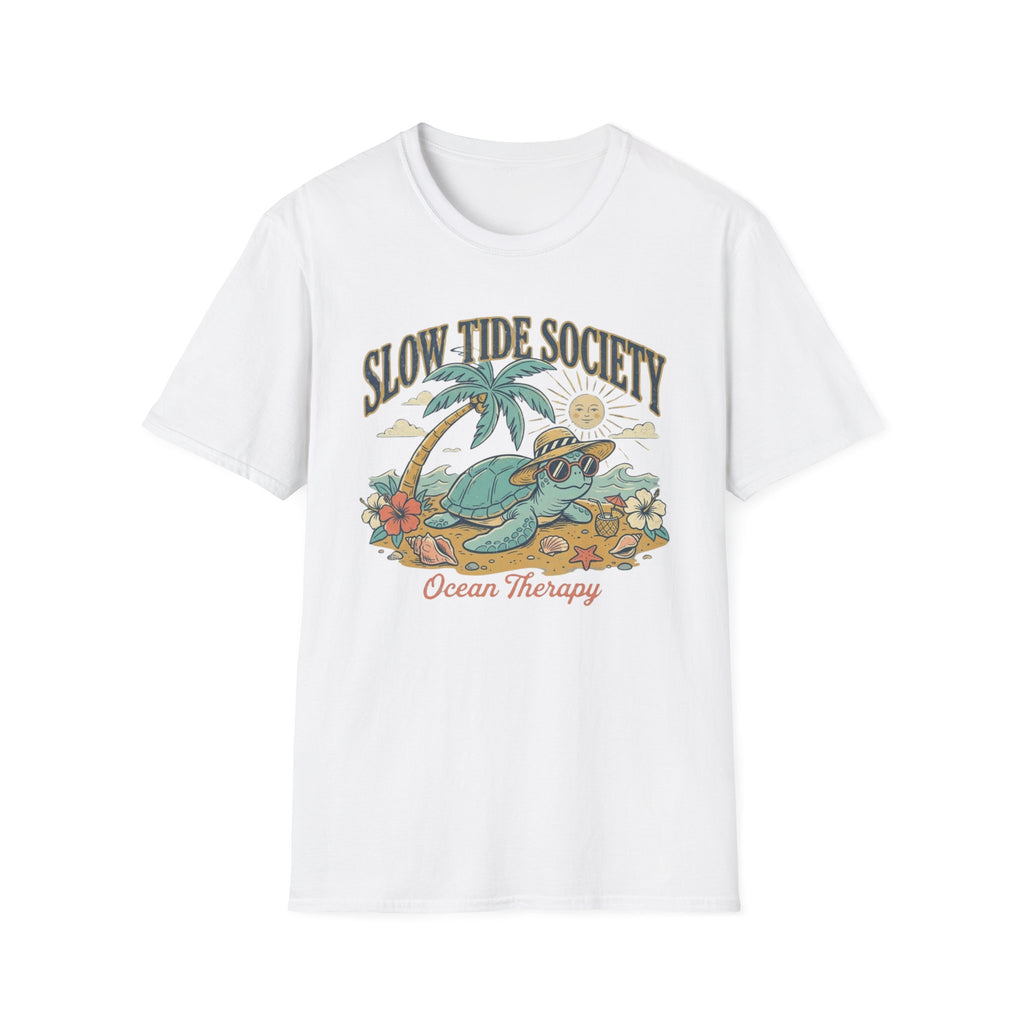 Ocean Therapy Slow Tide Society T Shirt