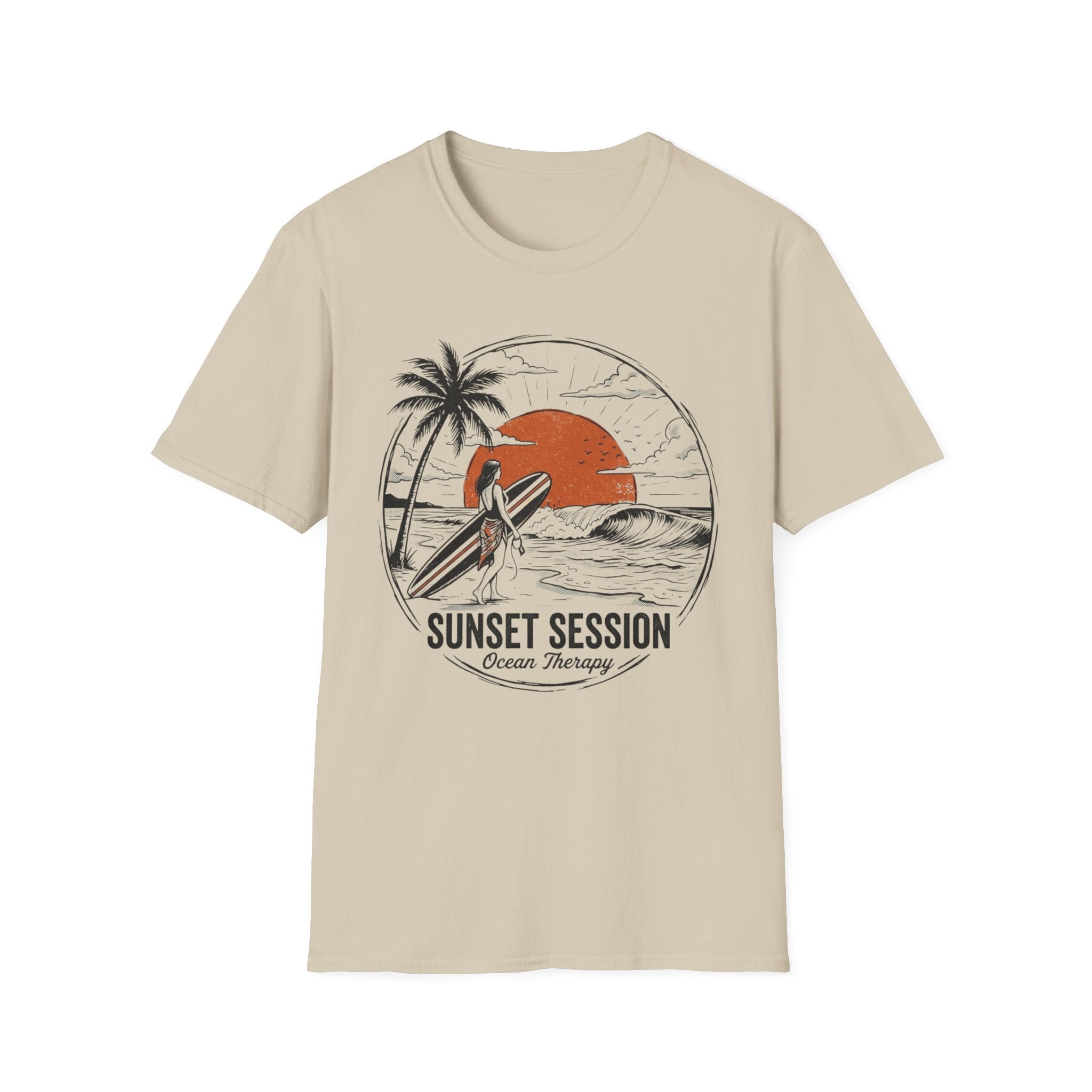 Ocean Therapy Sunset Session T Shirt