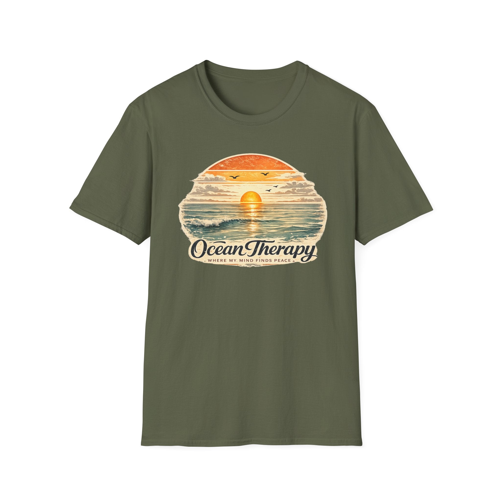 Ocean Therapy Where My Mind Finds Peace T Shirt