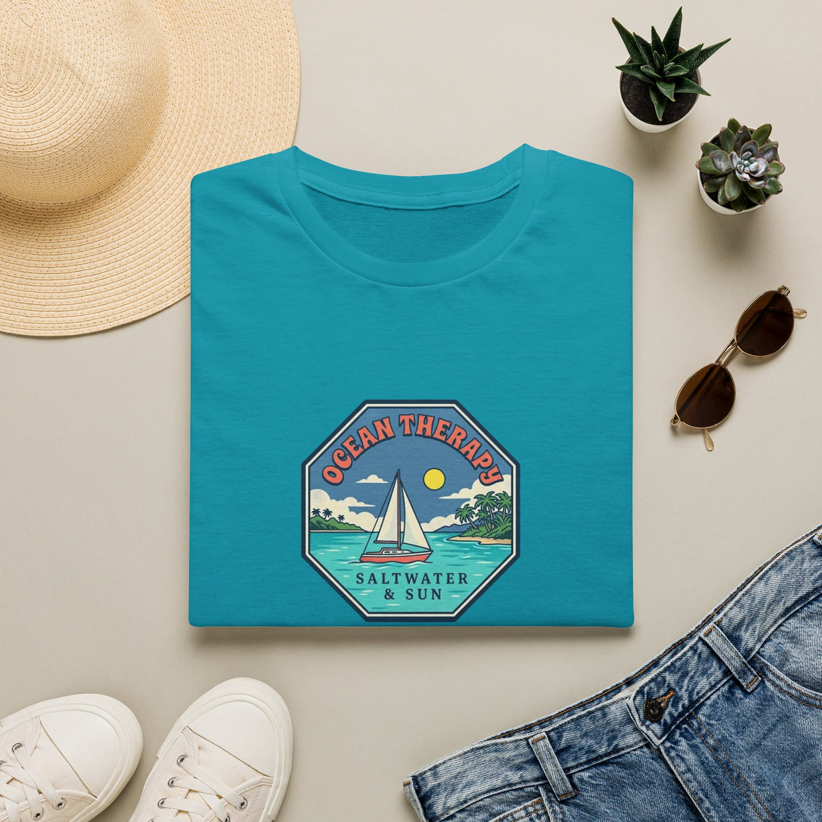 Ocean Therapy Saltwater & Sun T Shirt