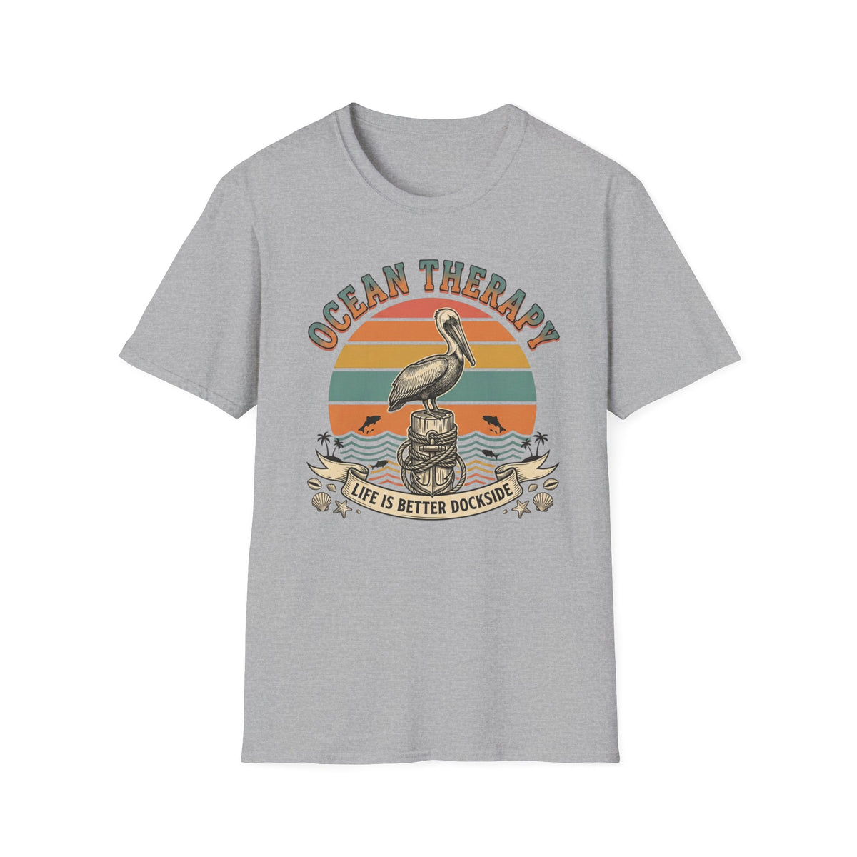 Ocean Therapy Life Is Better Dockside T Shirt
