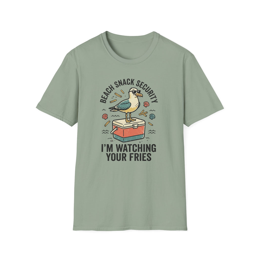 Beach Snack Security T Shirt