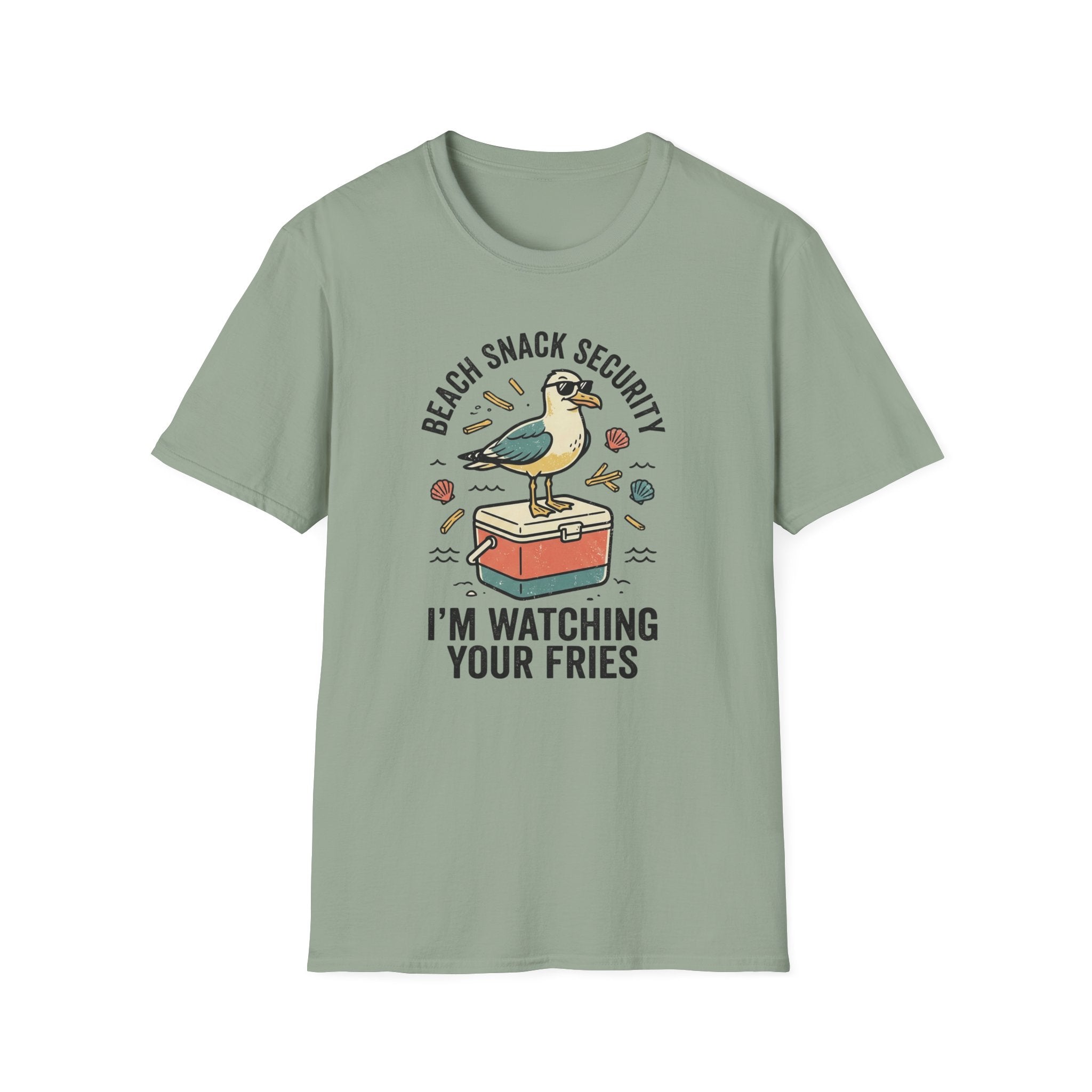 Beach Snack Security T Shirt