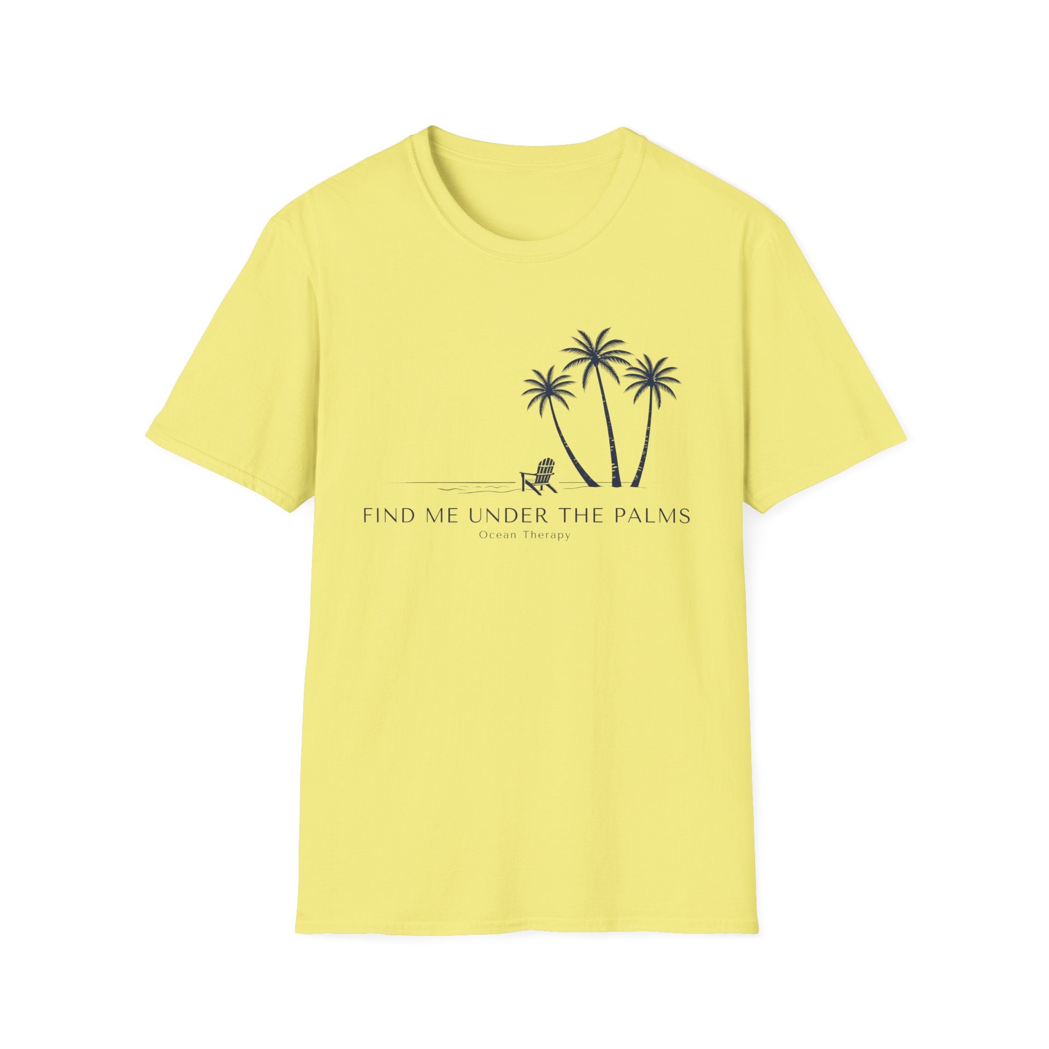 Ocean Therapy Find Me Under The Palms T Shirt