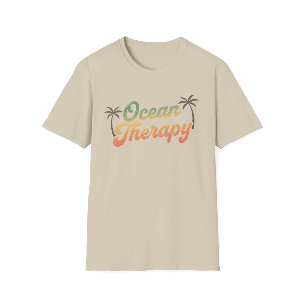 Ocean Therapy Rainbow Palm T Shirt