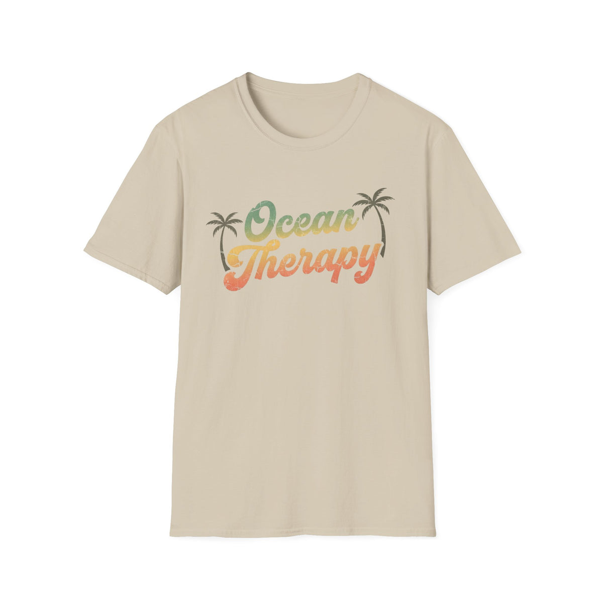 Ocean Therapy Rainbow Palm T Shirt
