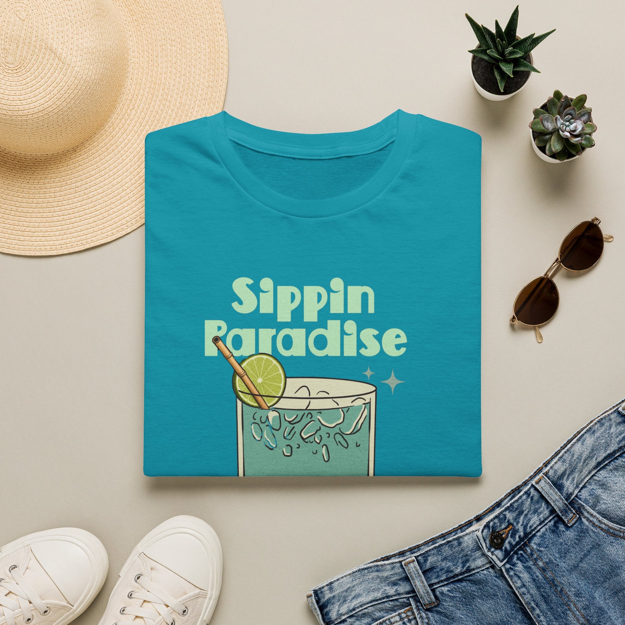 Sippin' Paradise T Shirt