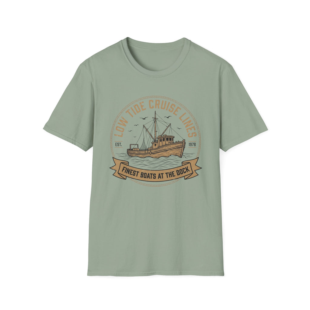 Low Tide Cruise Lines T Shirt
