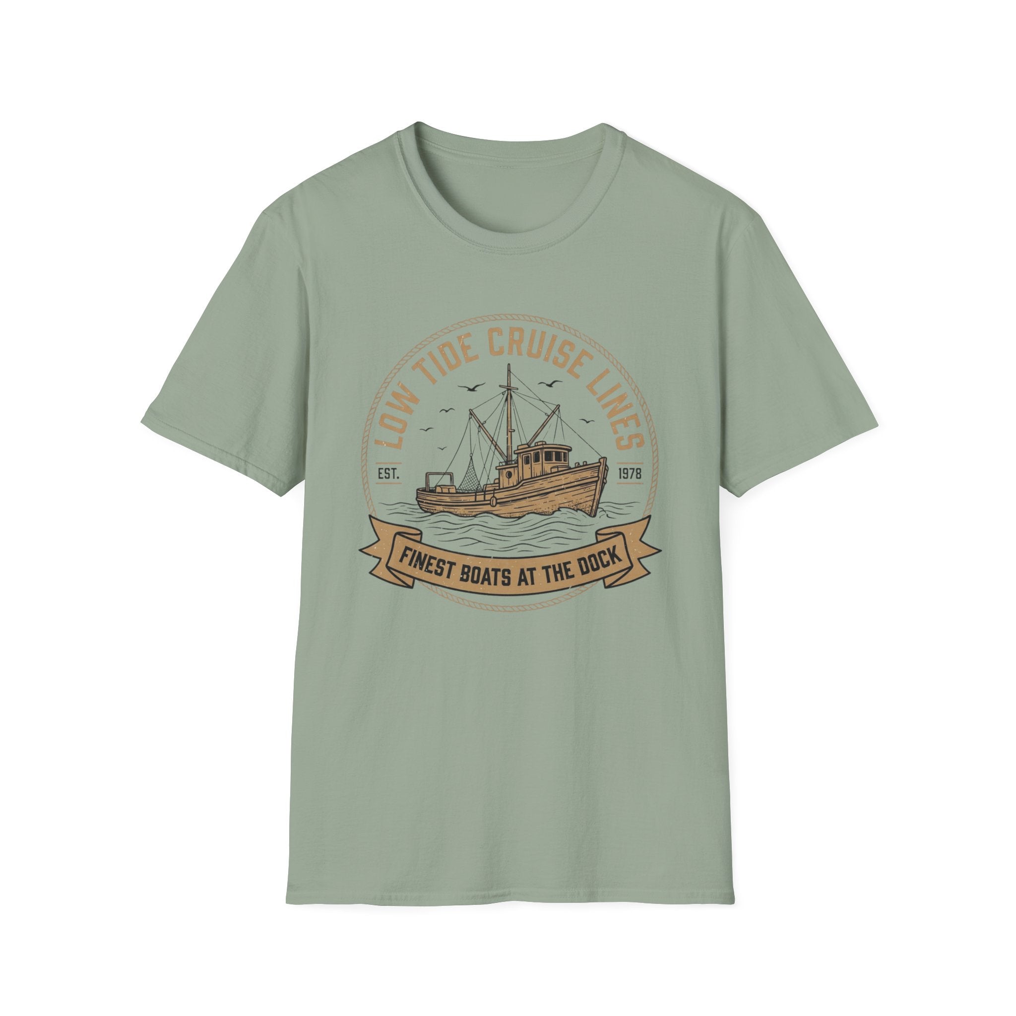Low Tide Cruise Lines T Shirt