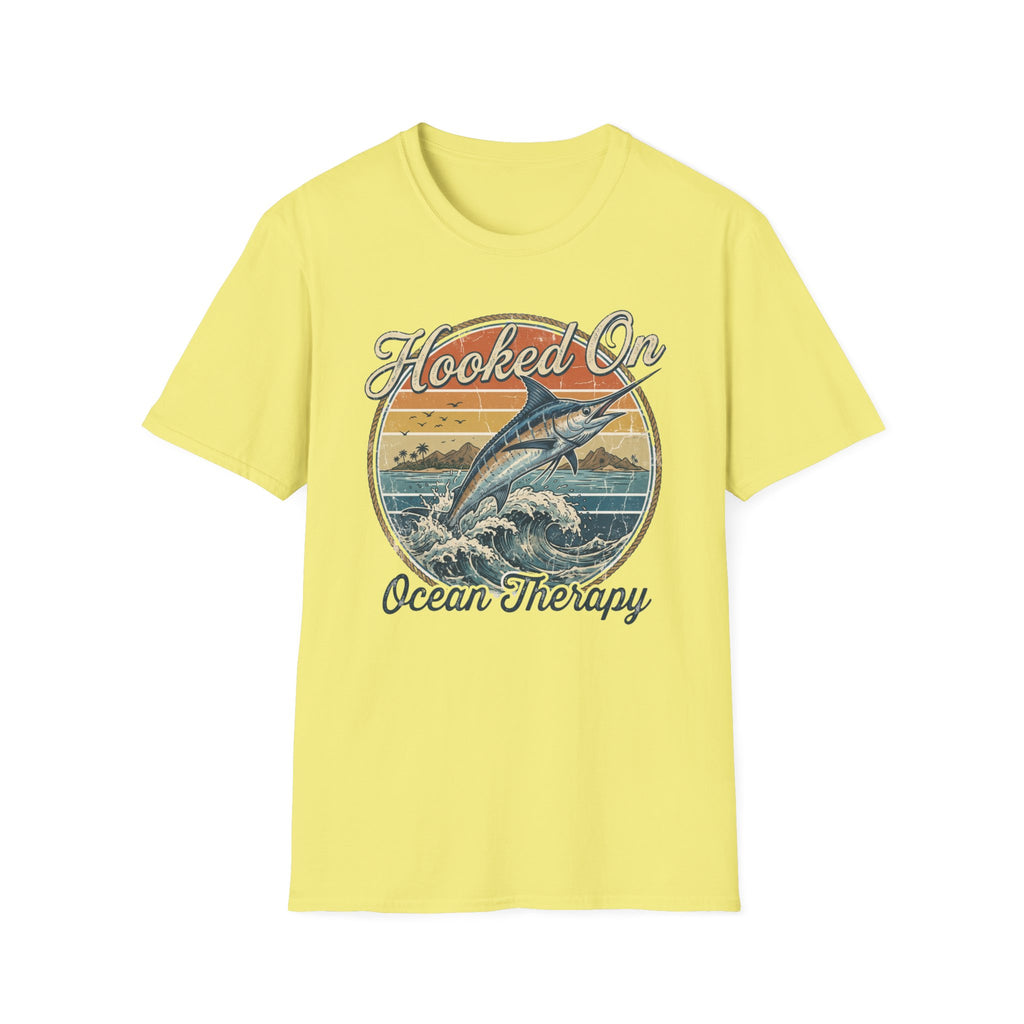 Ocean Therapy Be Where You're Happy T Shirt