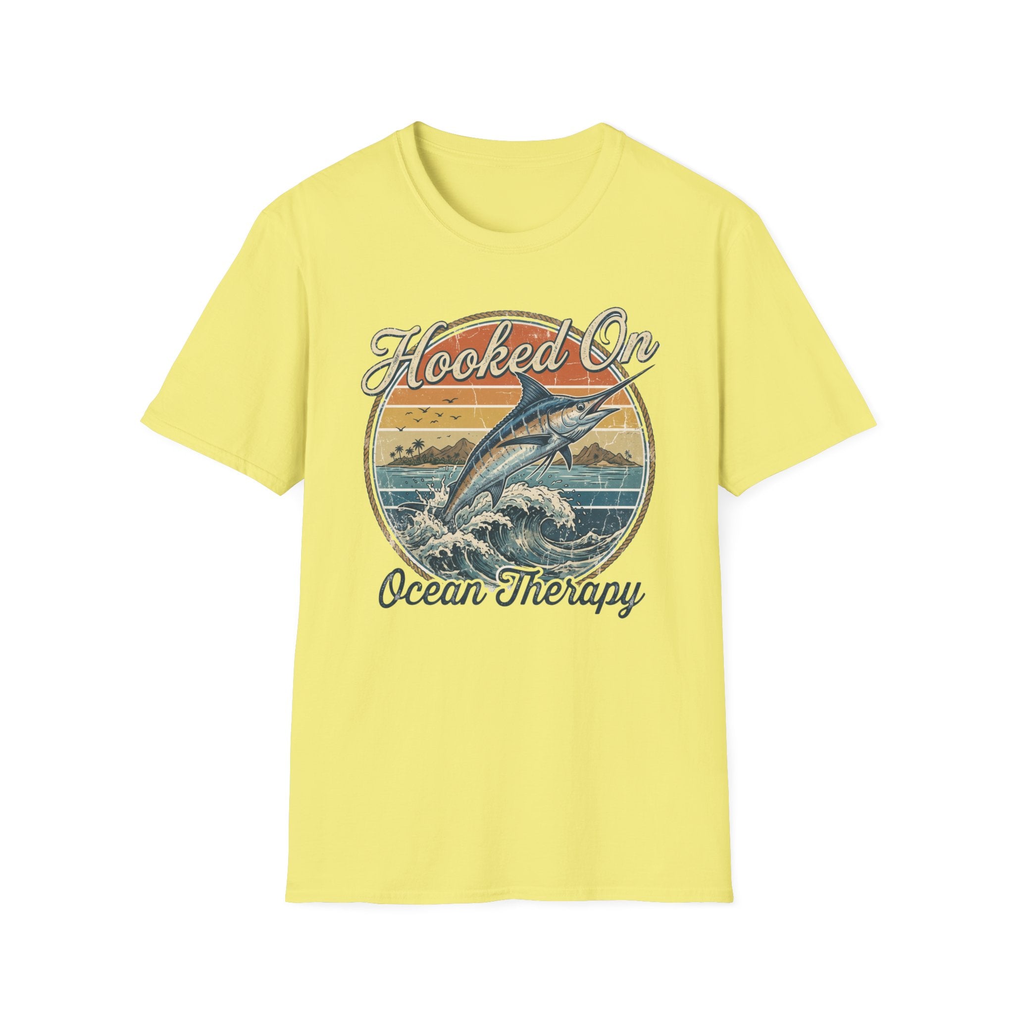 Ocean Therapy Be Where You're Happy T Shirt