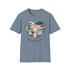Copy of  Ocean Therapy Two Hearts One Tide T Shirt