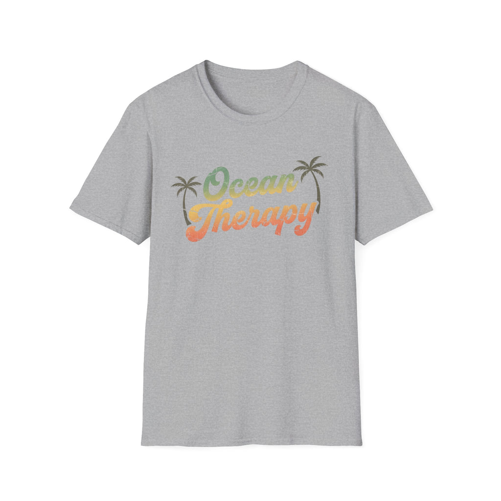 Ocean Therapy Rainbow Palm T Shirt