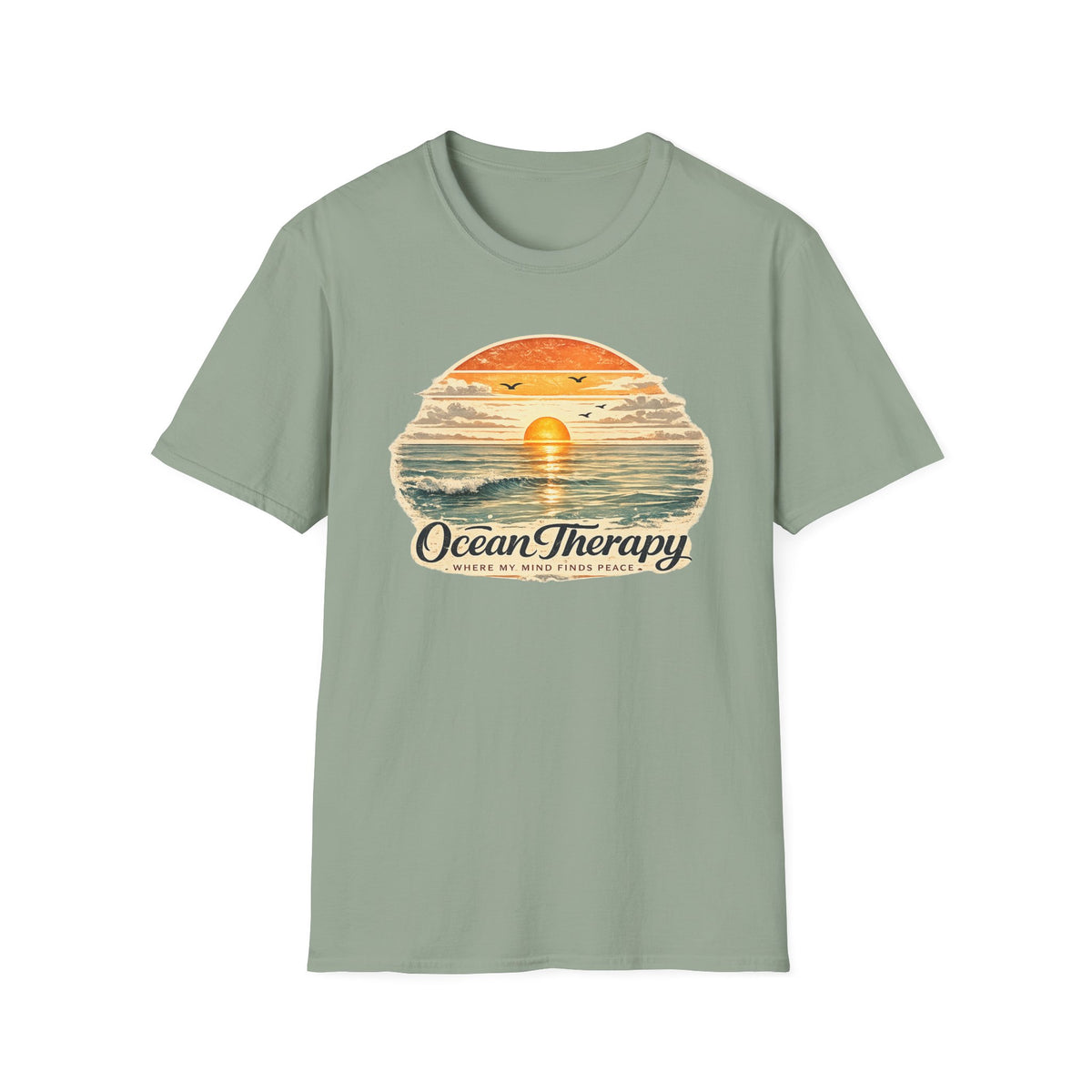 Ocean Therapy Where My Mind Finds Peace T Shirt