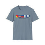 Ocean Therapy Nautical Flags T Shirt