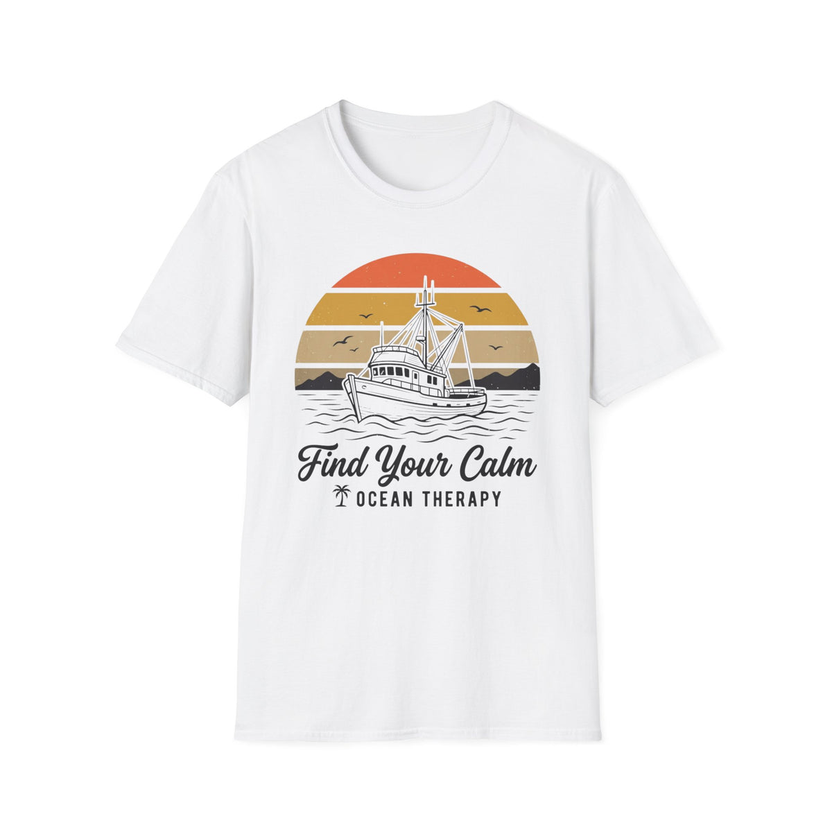 Ocean Therapy Find Your Calm T Shirt
