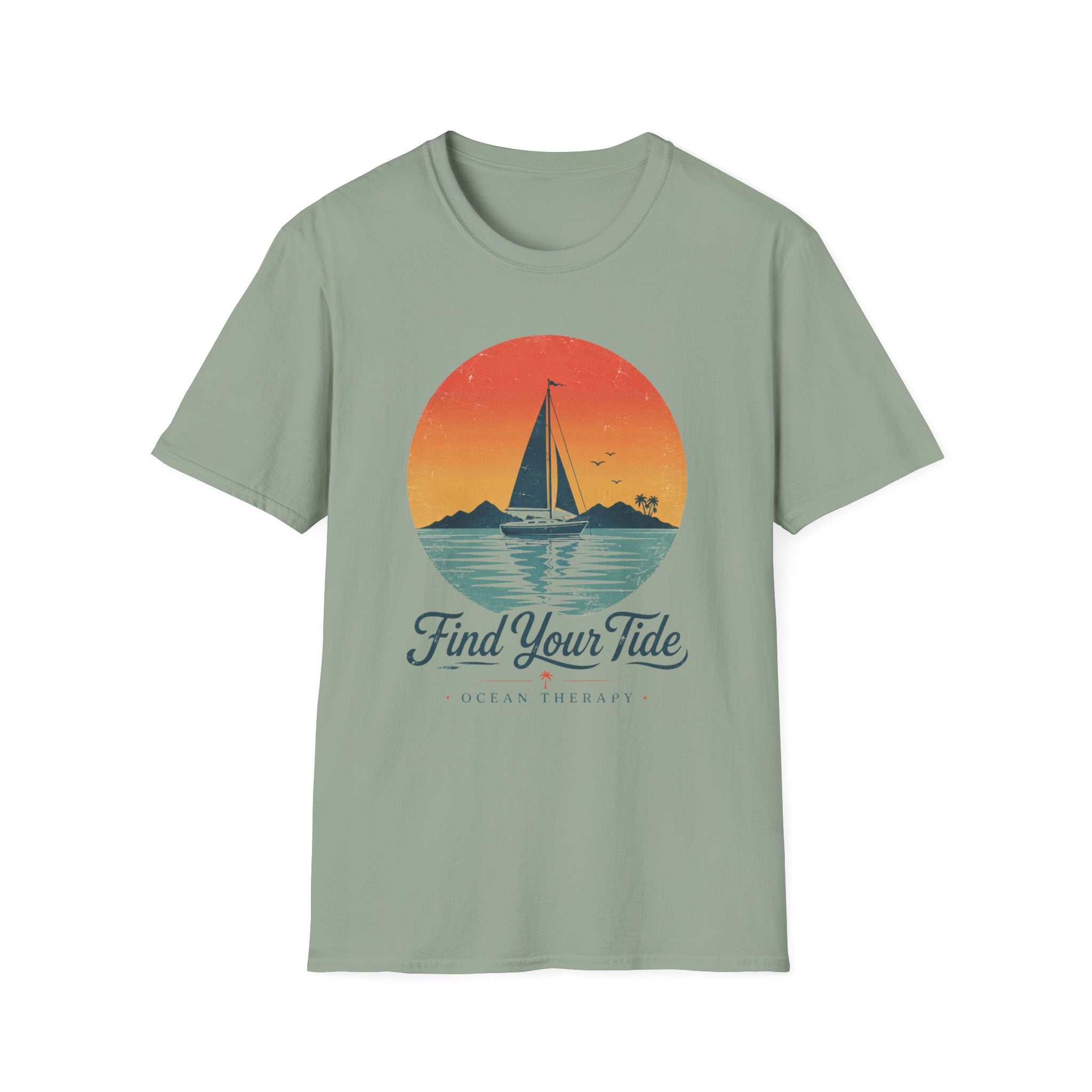 Ocean Therapy Find Your Tide T Shirt