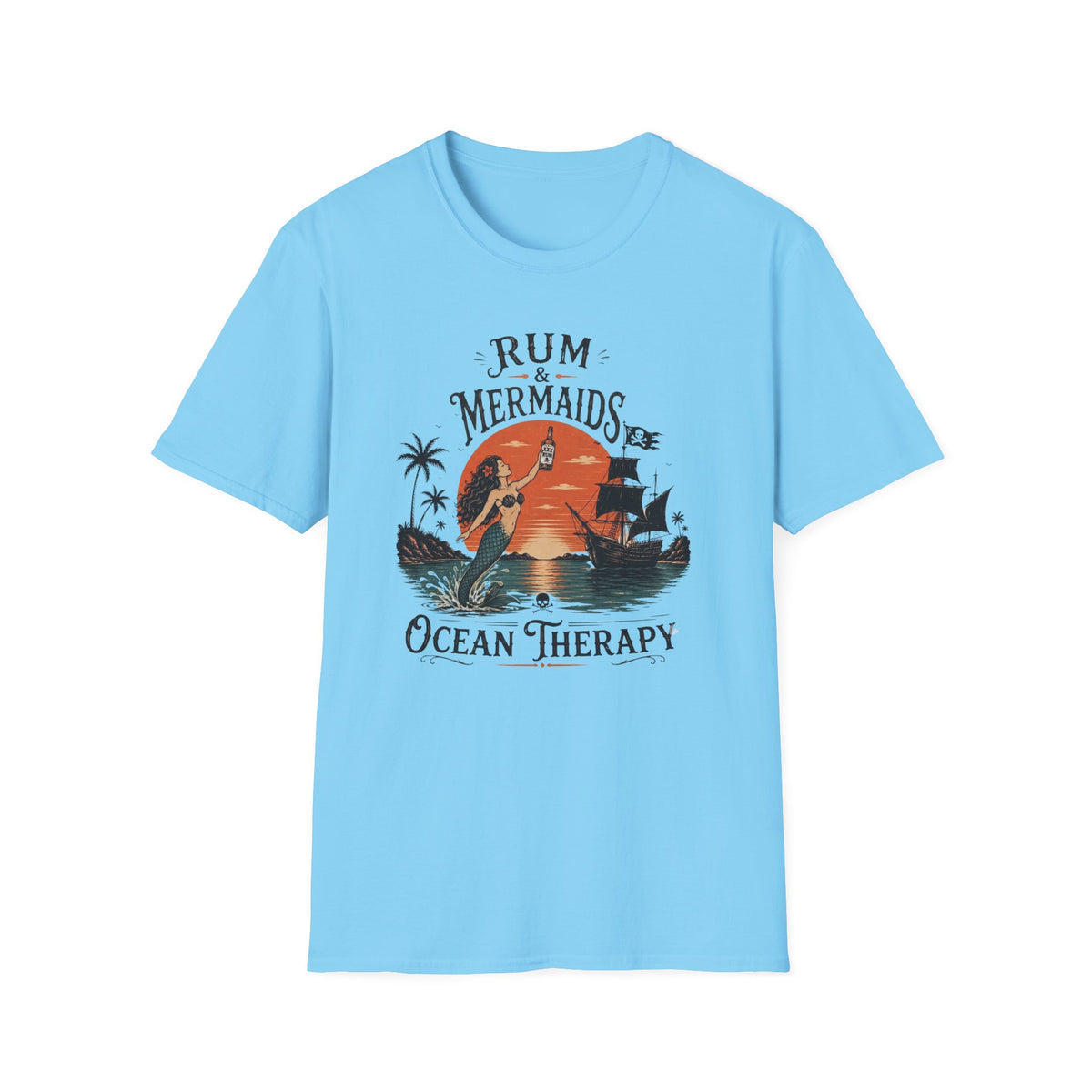 Ocean Therapy Rum & Mermaids T Shirt