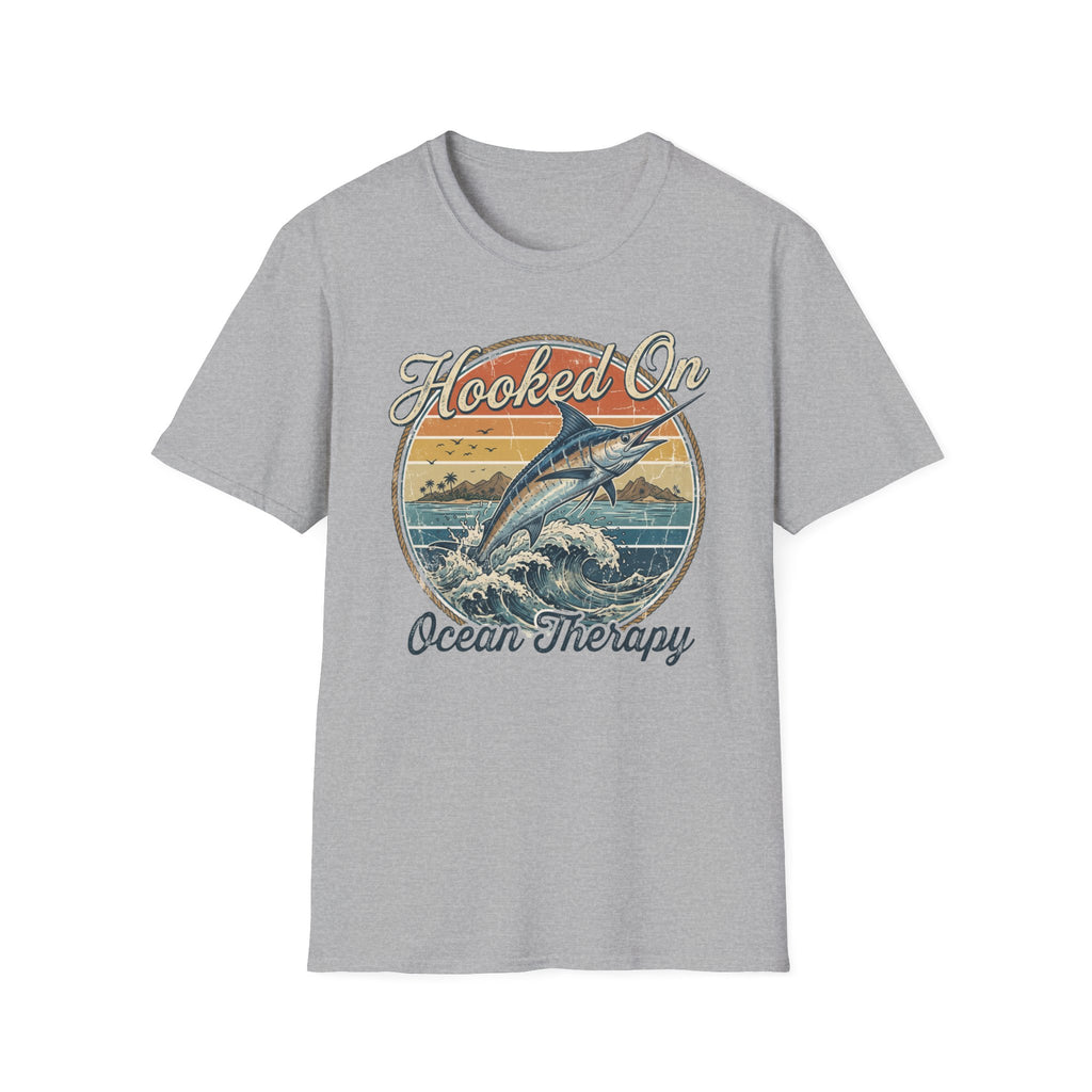 Ocean Therapy Be Where You're Happy T Shirt