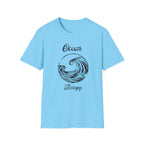 Ocean Therapy Halftone Wave T Shirt