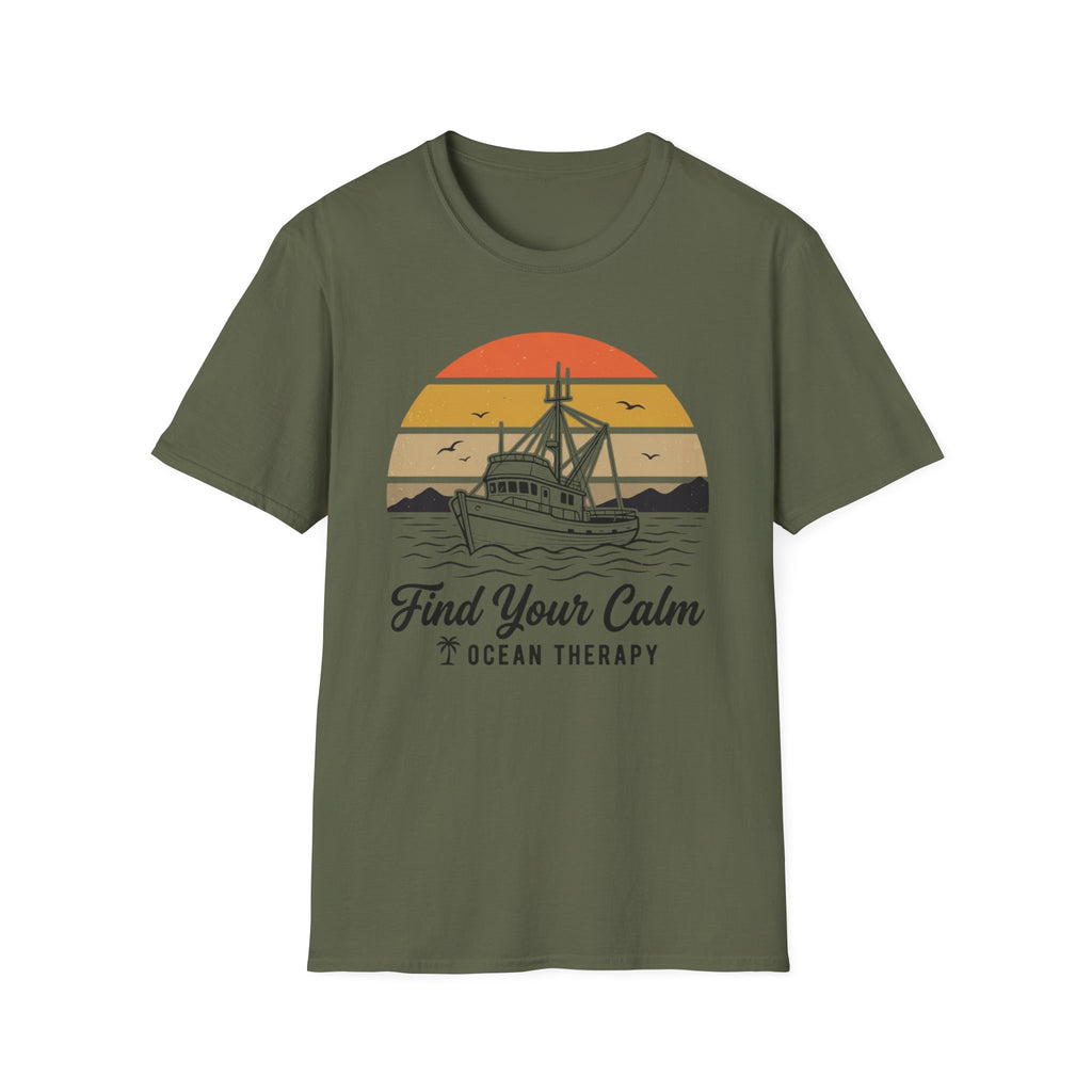 Ocean Therapy Find Your Calm T Shirt