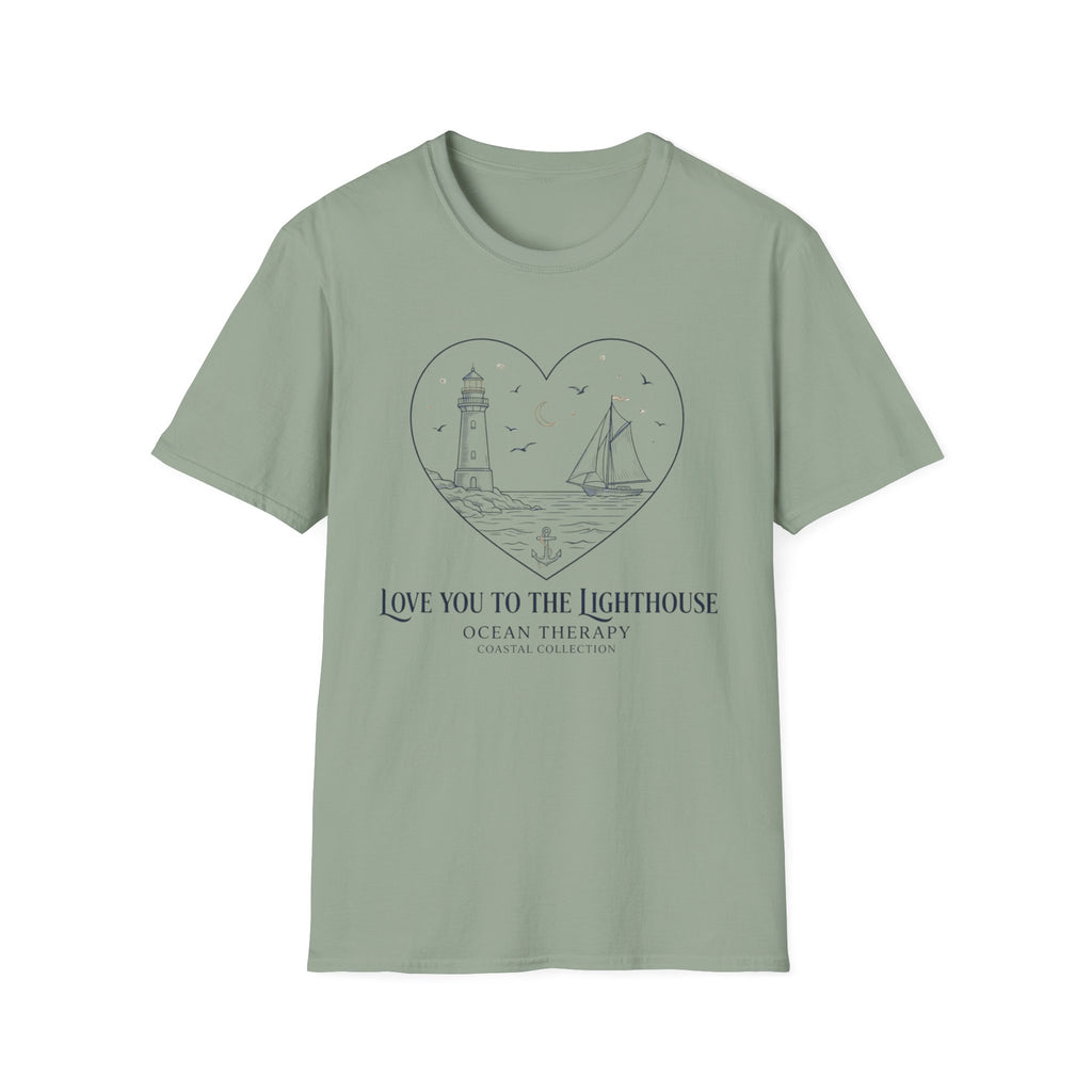 Ocean Therapy Love You To The Lighthouse T Shirt