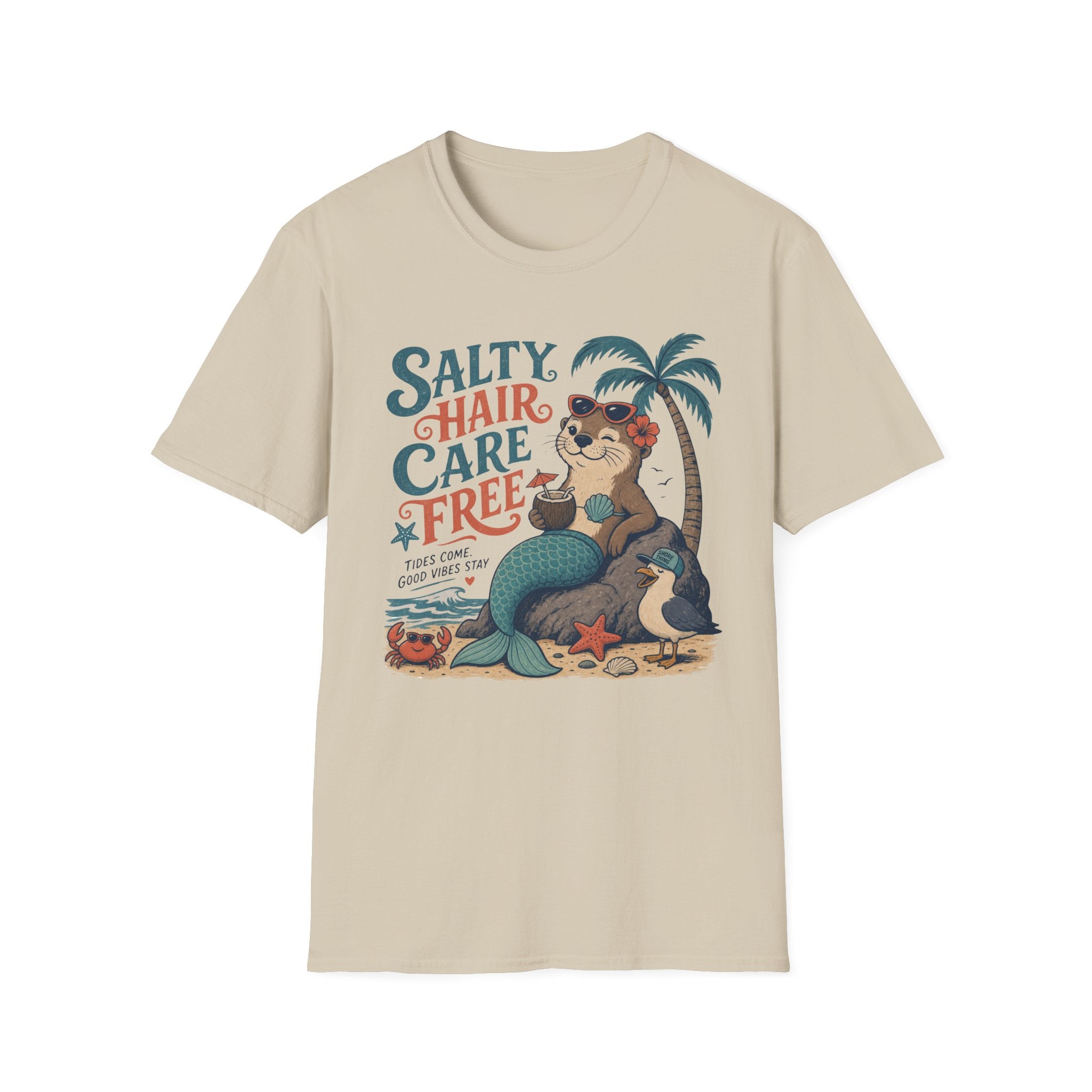 Ocean Therapy Salty Hair T Shirt