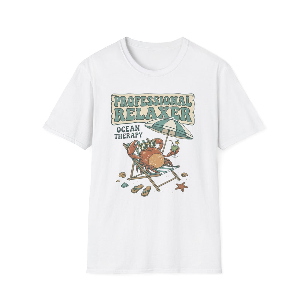 Ocean Therapy Professional Relaxer Crab T Shirt