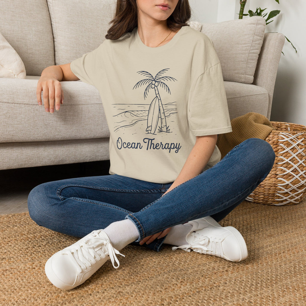 Ocean Therapy Beach T Shirt