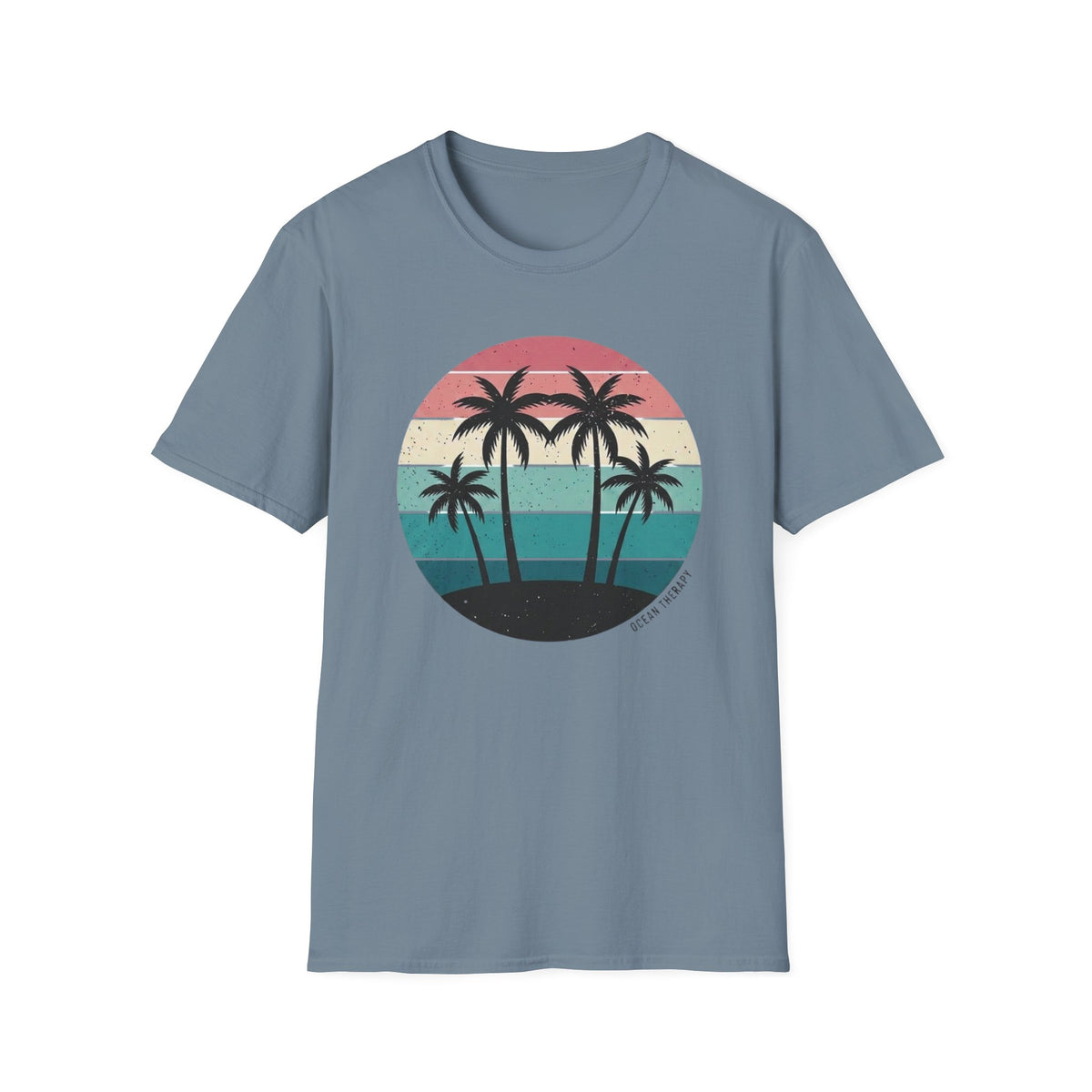 Ocean Therapy Sunset Palms T Shirt