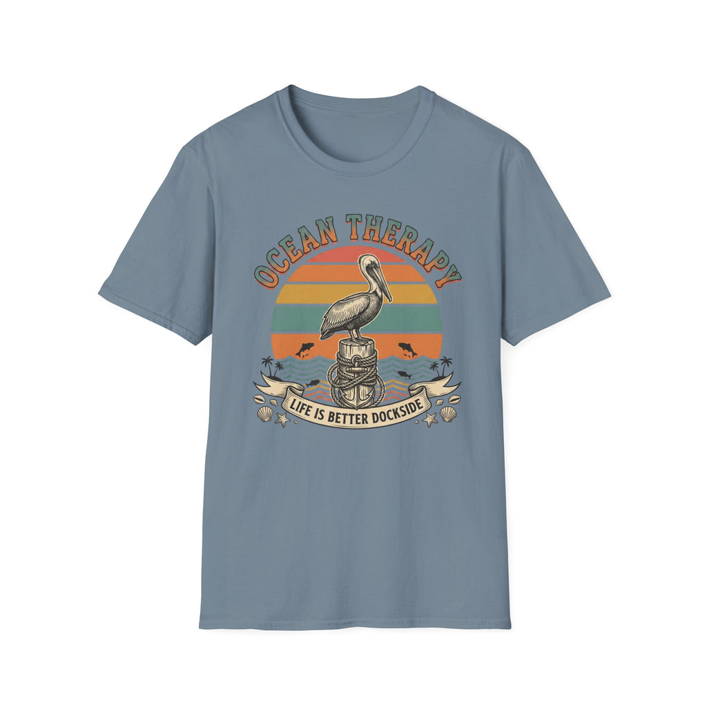Ocean Therapy Life Is Better Dockside T Shirt