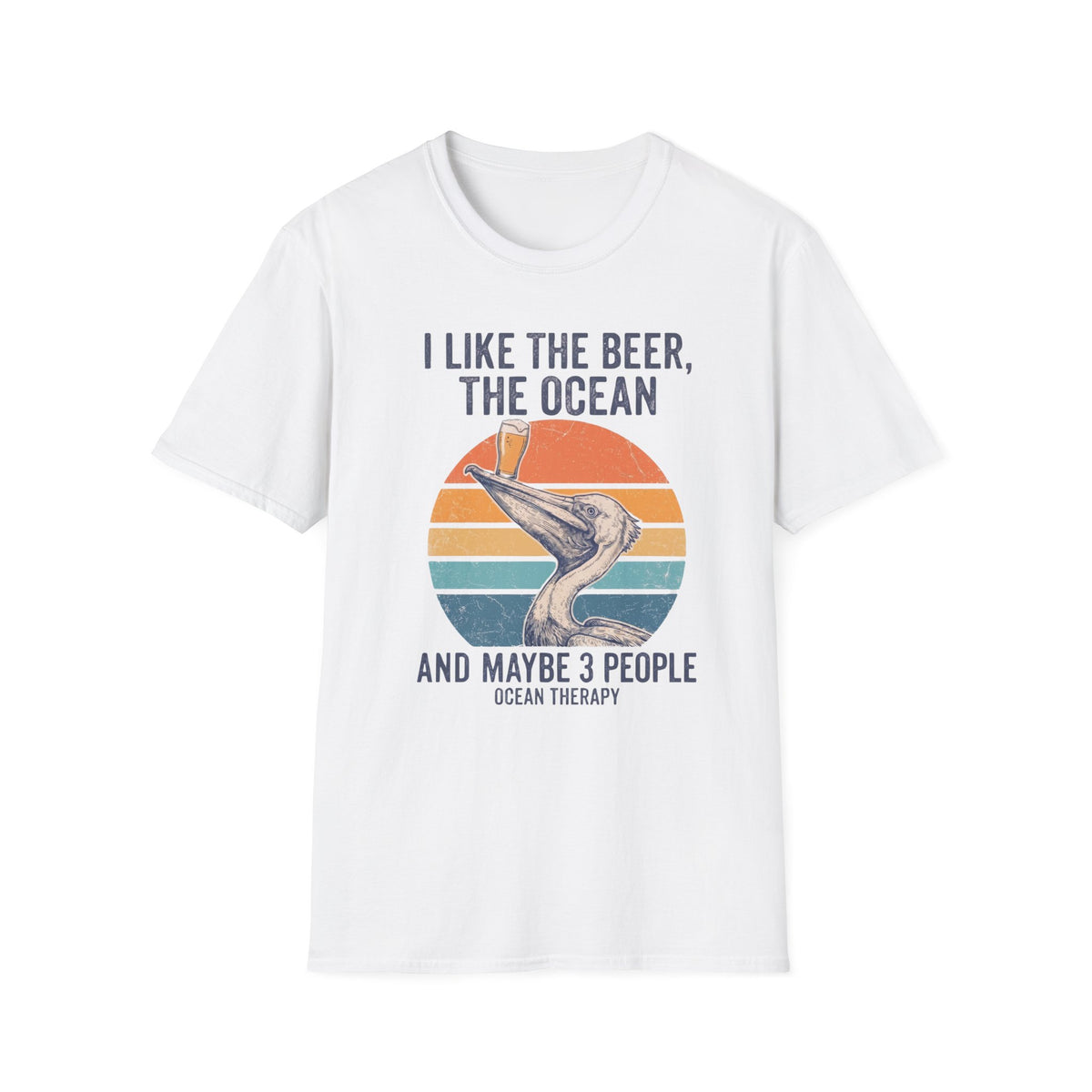 Ocean Therapy Beer Ocean People T Shirt