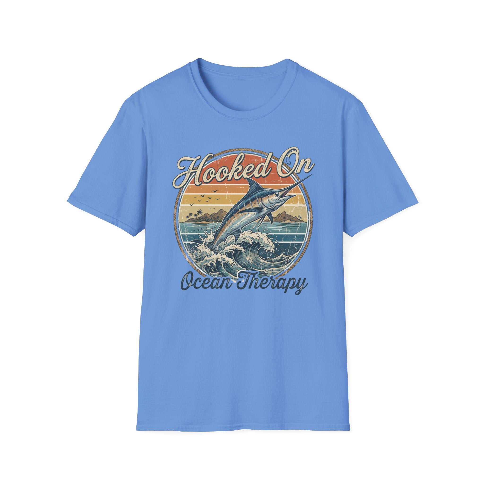 Ocean Therapy Be Where You're Happy T Shirt