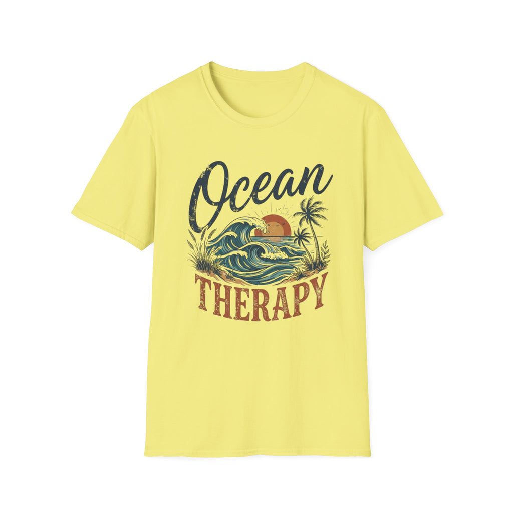 Ocean Therapy Beach Sunset T-Shirt