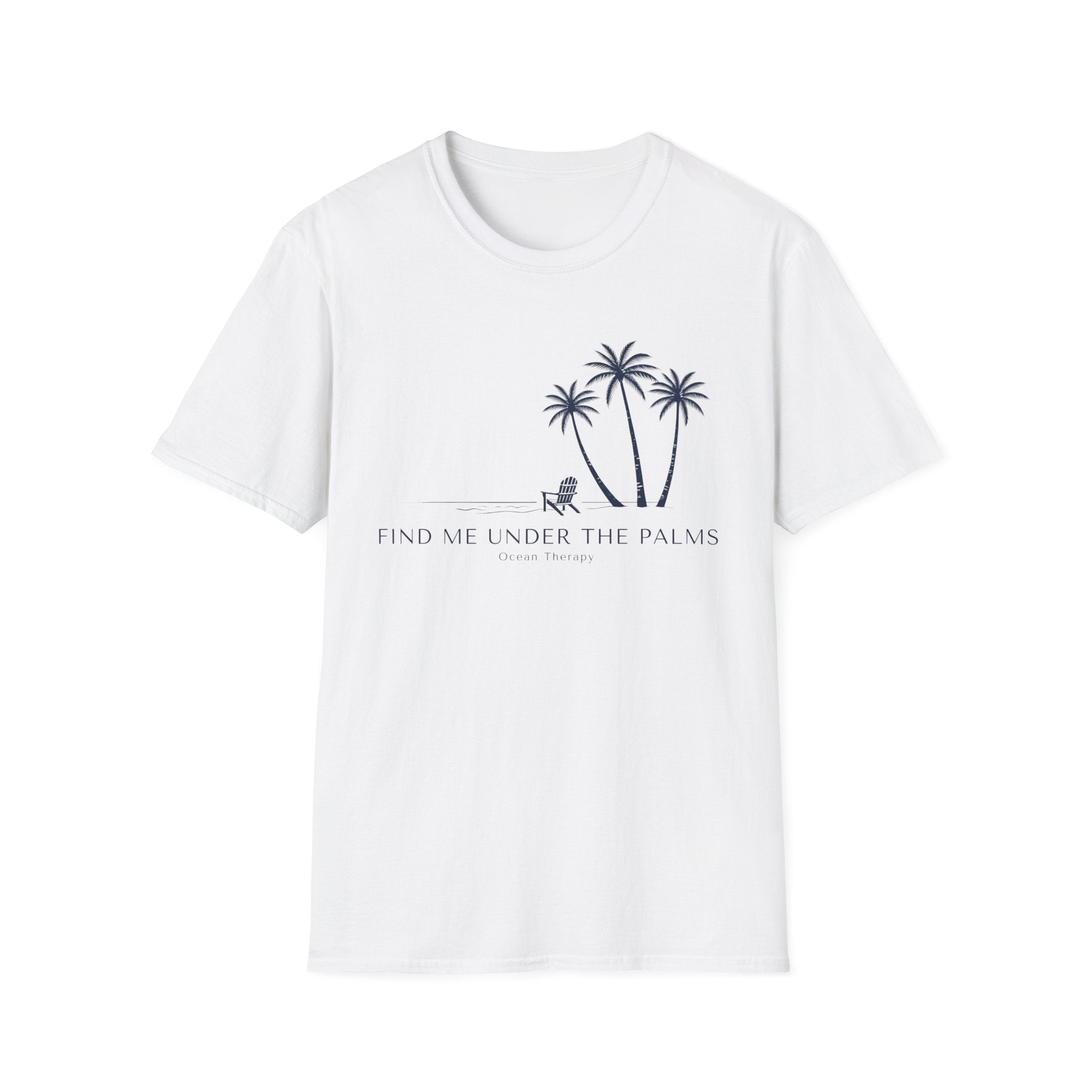 Ocean Therapy Find Me Under The Palms T Shirt