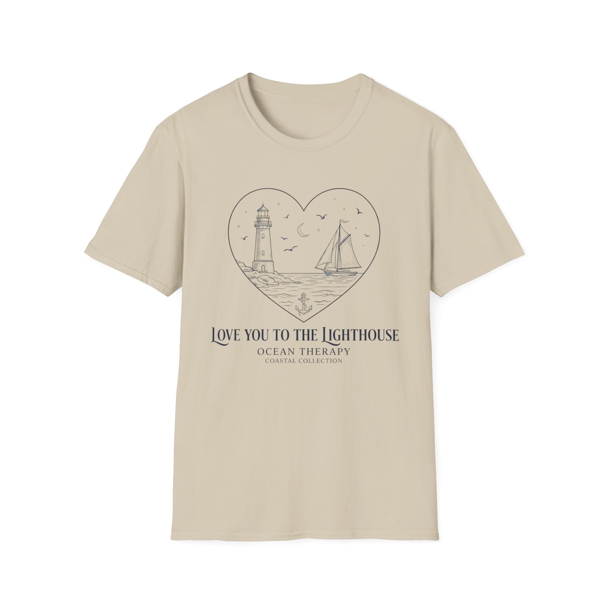 Ocean Therapy Love You To The Lighthouse T Shirt