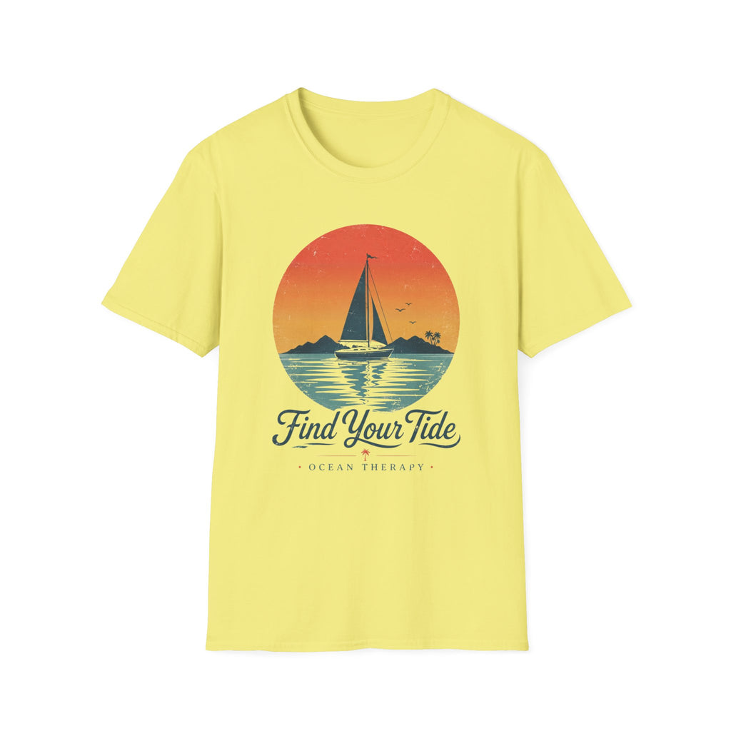 Ocean Therapy Find Your Tide T Shirt