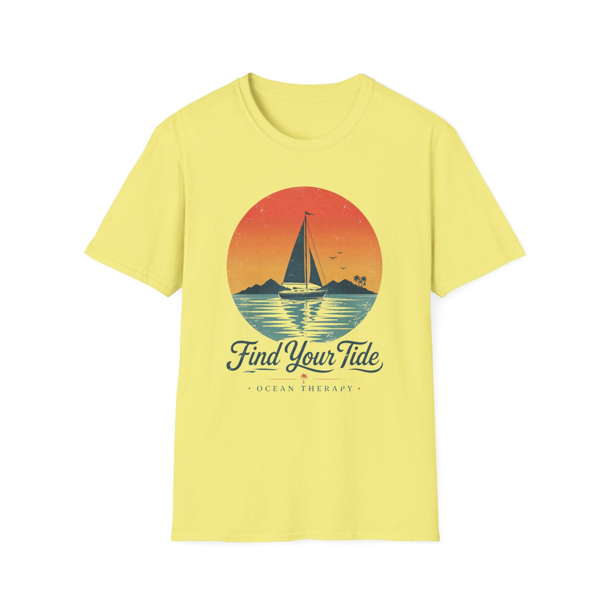 Ocean Therapy Find Your Tide T Shirt